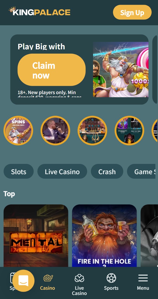 The third image of the app ,Online betting platform with the best betting games with highest cash rewards